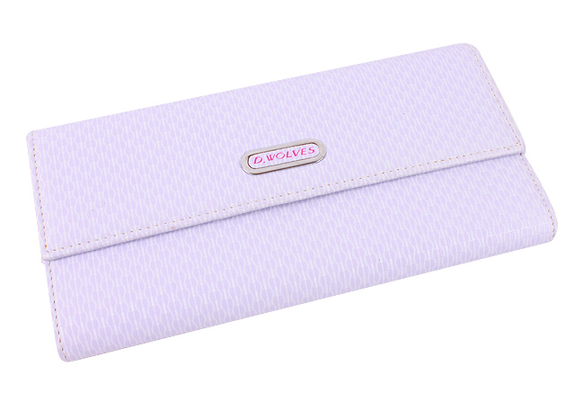 清仓价正品 与狼共舞钱包 真皮三折女式钱包 DW60826-11-第1张图