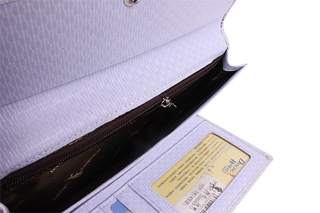 清仓价正品 与狼共舞钱包 真皮三折女式钱包 DW60826-11-第4张图