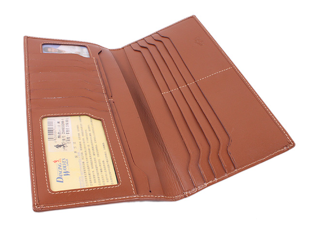 清仓价正品 与狼共舞钱包 真皮手抓包 商务用包 DW633299-1-第6张图