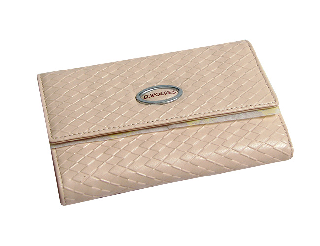 清仓价2013新款正品DW女士长款钱包竖款搭扣淑女女包三折皮夹多功能票夹 DW67414-21-第2张图