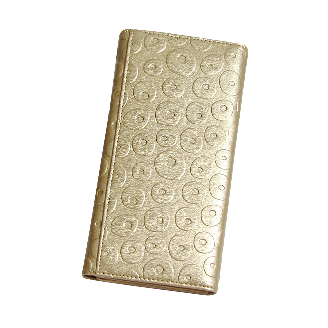 清仓价2013经典女士钱包 长款三折女士金色搭扣钱包韩版钱夹清仓特价 DW67416-11A-第1张图