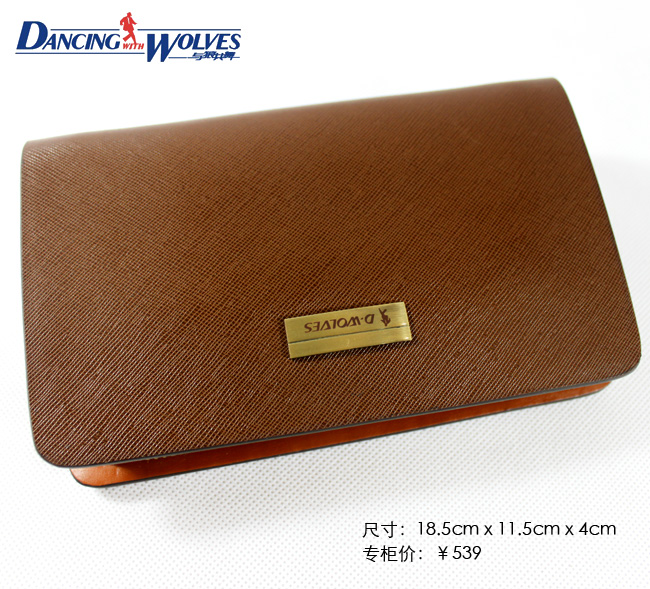清仓价D-wolves与狼共舞 男士手包 专柜正品 DWQ31335-28-第2张图