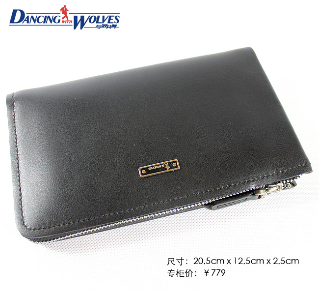 清仓价D-wolves与狼共舞 男士手包 专柜正品 DWQ32107-28-第2张图