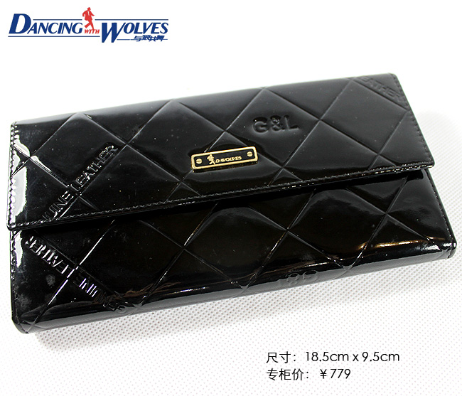 清仓价D-wolves与狼共舞 女士钱包 专柜正品 DWQ633286-11A-第2张图