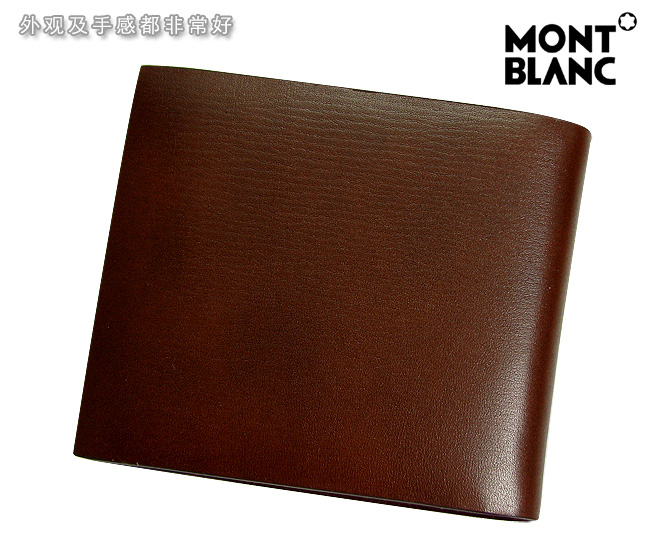 清仓价 Montblanc万宝龙 男士真皮钱包 横款 627C-第1张图