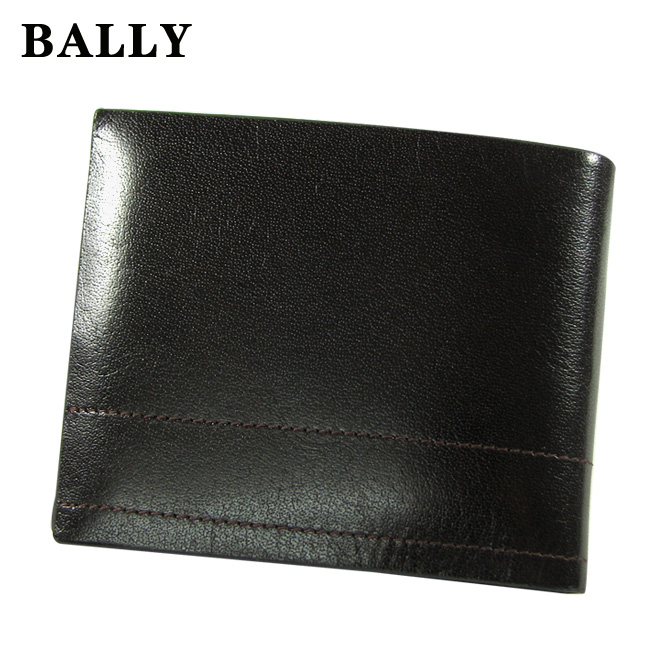 清仓价 bally巴利男士真皮钱包 横款深啡色 3119C-第1张图