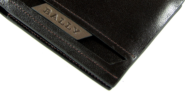 清仓价 bally巴利男士真皮钱包 横款深啡色 3119C-第7张图
