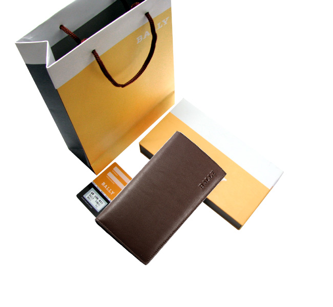 清仓价 Bally巴利男士真皮钱包 长款啡色 8165A-第9张图