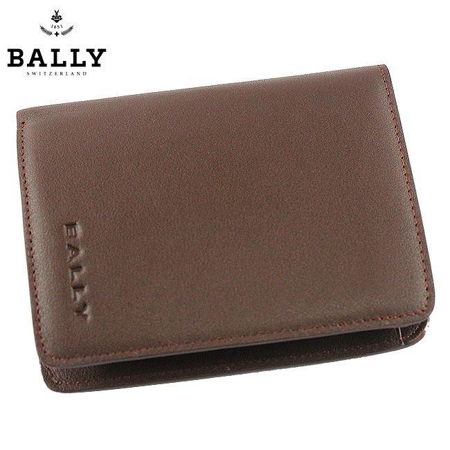 清仓价 Bally巴利男士真皮钱包 竖款啡色 8201B-第2张图