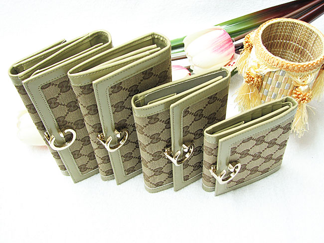 GUCCI古奇女士钱包 短款啡色 GU10-04-第6张图