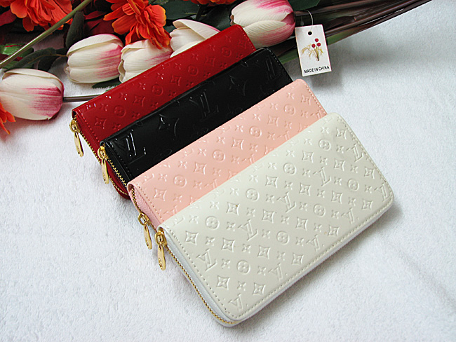 LV路易威登女士拉链钱包 单拉黑色 LV-61007K-第3张图