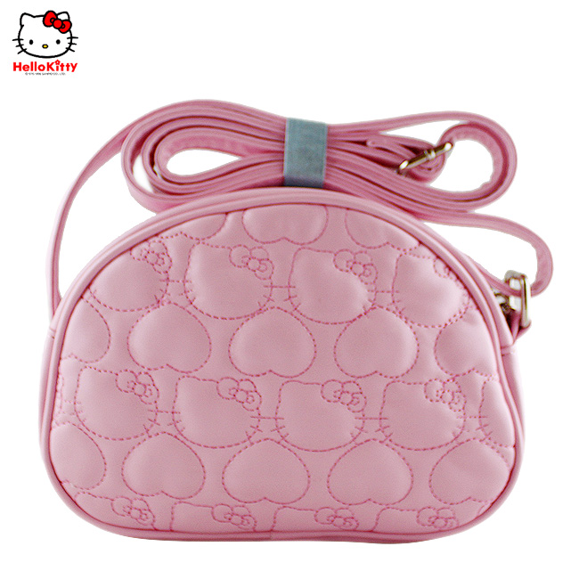 HelloKitty绣桃心粉色女士肩包-挎包 HK-3006-XF-第1张图
