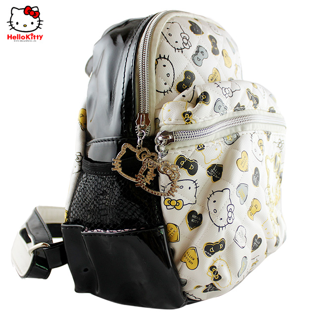 HelloKitty绣方格印花黑色背包 HK-8807-HH-第2张图