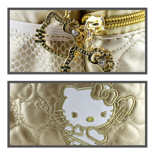 HelloKitty绣桃心金色背包 HK-8807-XJ-第3张图