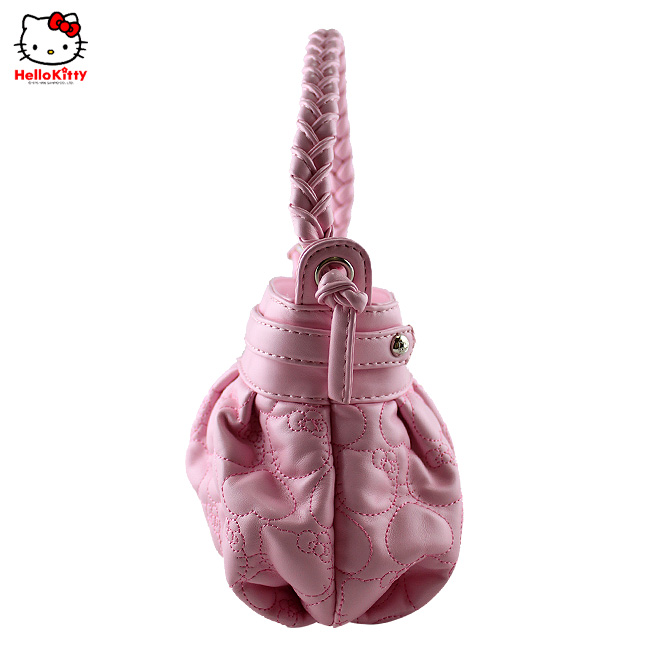 HelloKitty绣桃心粉色女士手提包 HK-9020-XF-第2张图