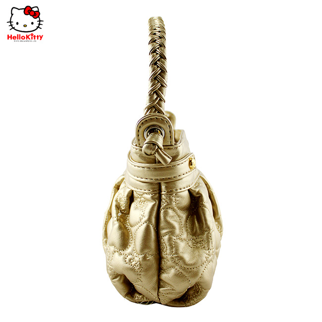 HelloKitty绣桃心金色女士手提包 HK-9020-XJ-第2张图