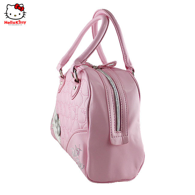 HelloKitty绣桃心粉色女士手提包 HK-9030-XF-第2张图