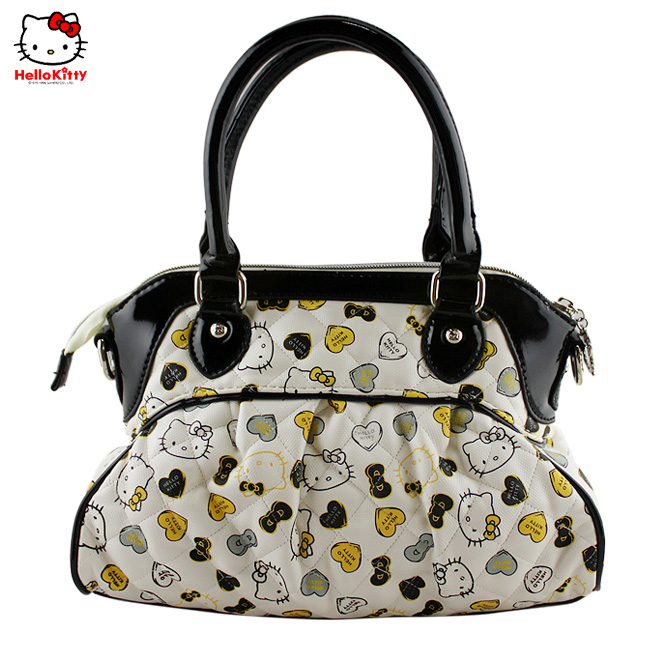 HelloKitty绣方格印花黑色女士手提包-挎包 HK-9031-HH-第2张图