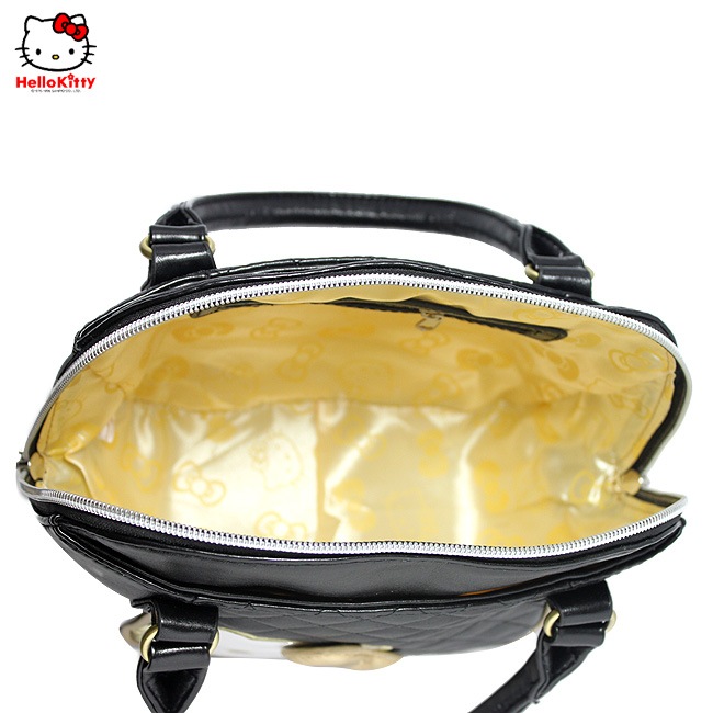 HelloKitty绣方格黑色女士手提包 HK-9037-XFH-第2张图