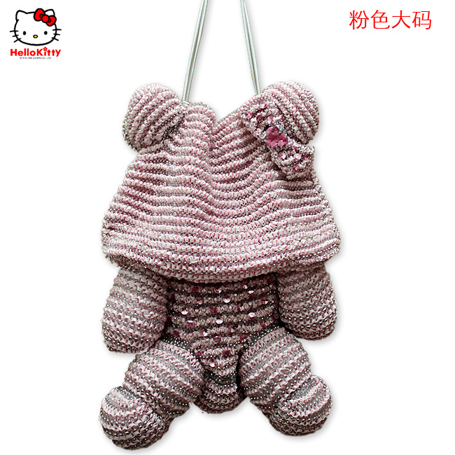 HelloKitty限量版明星款 范冰冰、舒琪款女士肩包 粉色大码 HK-B-F-第0张图