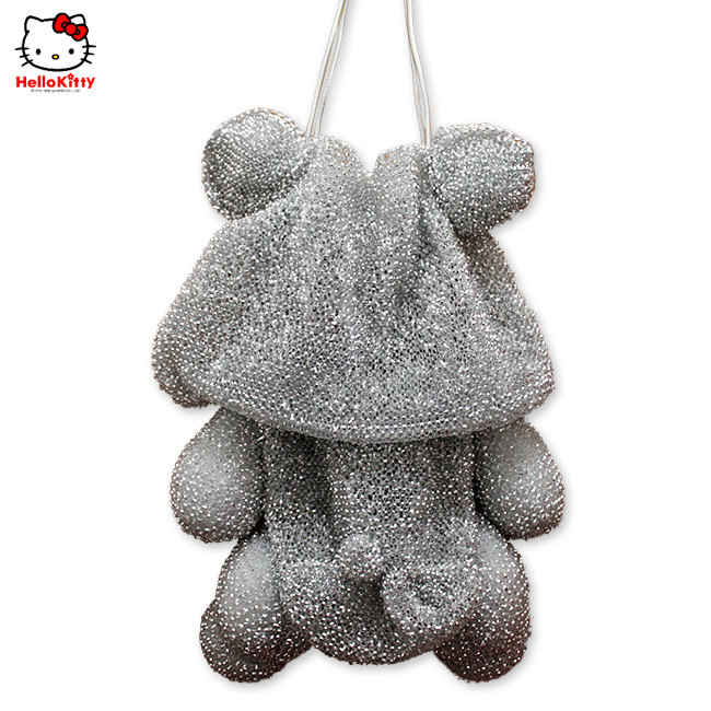 HelloKitty限量版明星款 范冰冰、舒琪款女士肩包 银色大码 HK-B-Y-第1张图