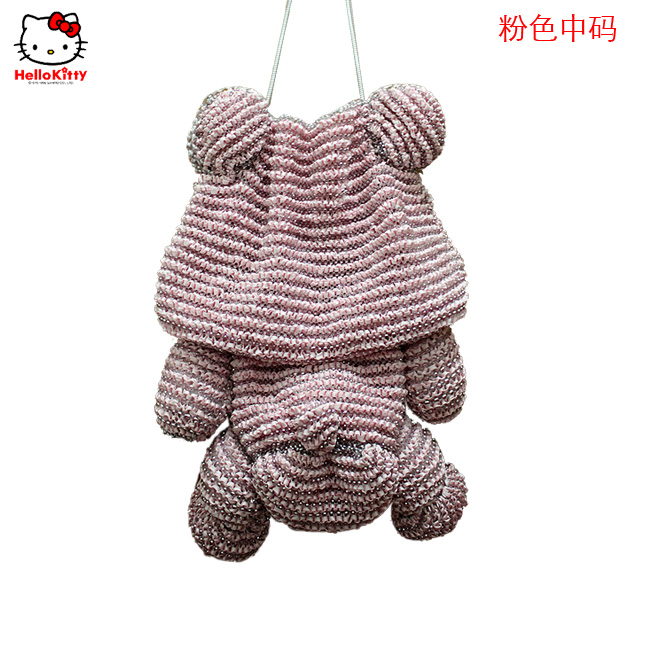 HelloKitty限量版明星款 范冰冰、舒琪款女士肩包 粉色中码 HK-M-F-第1张图