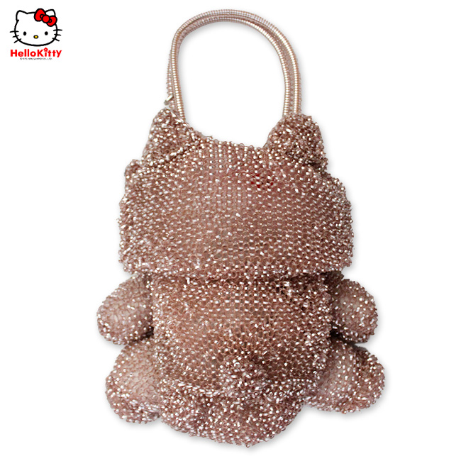 HelloKitty限量版明星款 范冰冰、舒琪款女士肩包 酒红色小码 HK-S-JH-第1张图