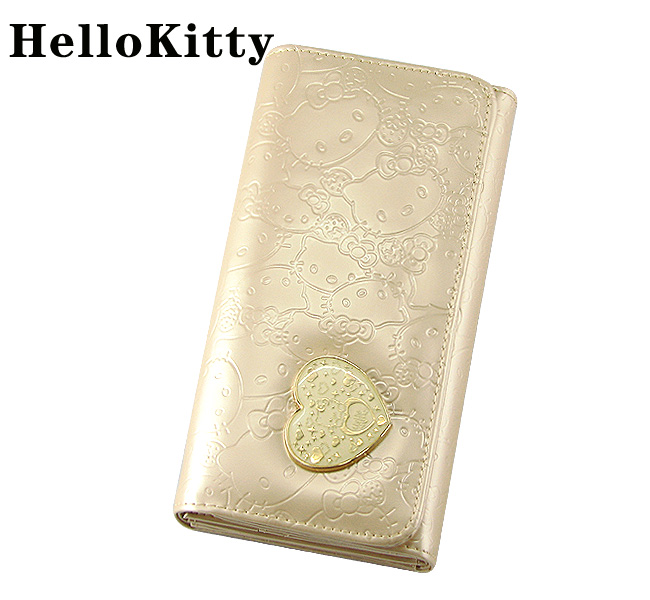 HelloKitty女士长款金色钱包 HK005-YJ-第0张图