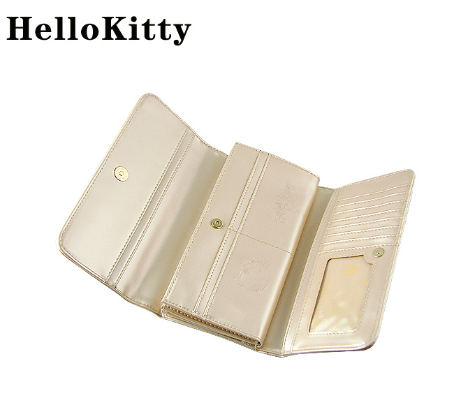 HelloKitty女士长款金色钱包 HK005-YJ-第2张图