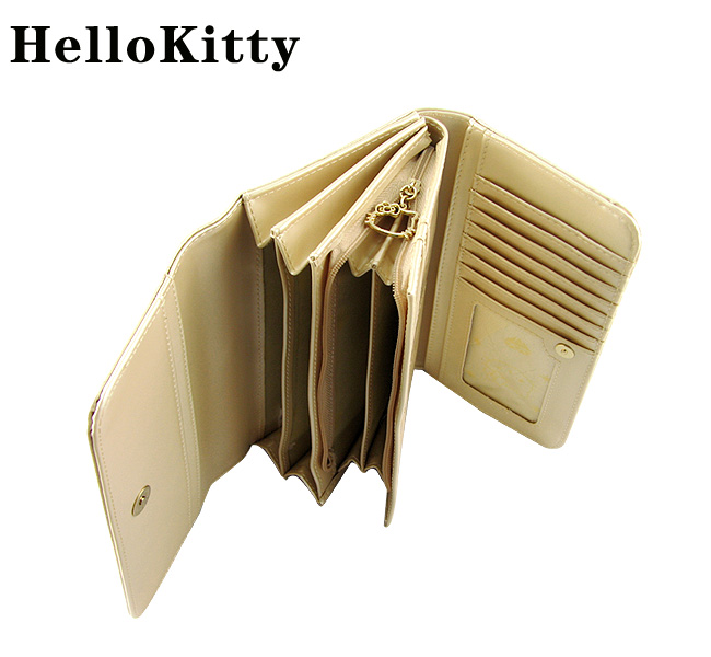 HelloKitty女士长款金色钱包 HK005-YJ-第3张图
