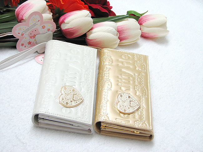 HelloKitty女士真皮钱包 长款白色 HK011-PB-第5张图
