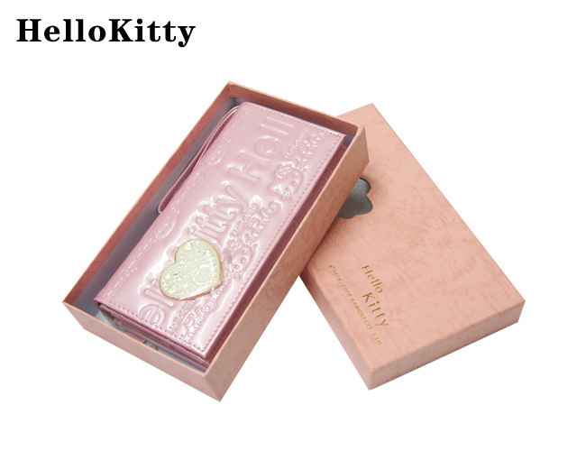 HelloKitty女士真皮钱包 长款粉色 HK011-PF-第5张图