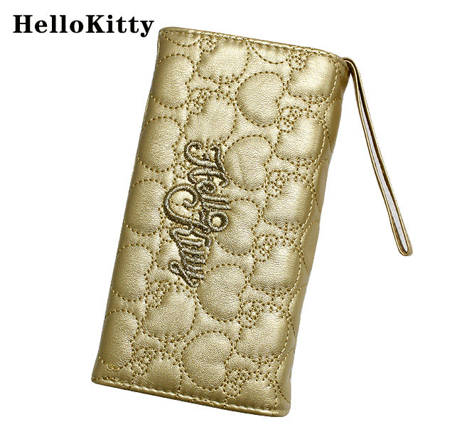 HelloKitty女士钱包 长款绣金 HK011-XTJ-第1张图