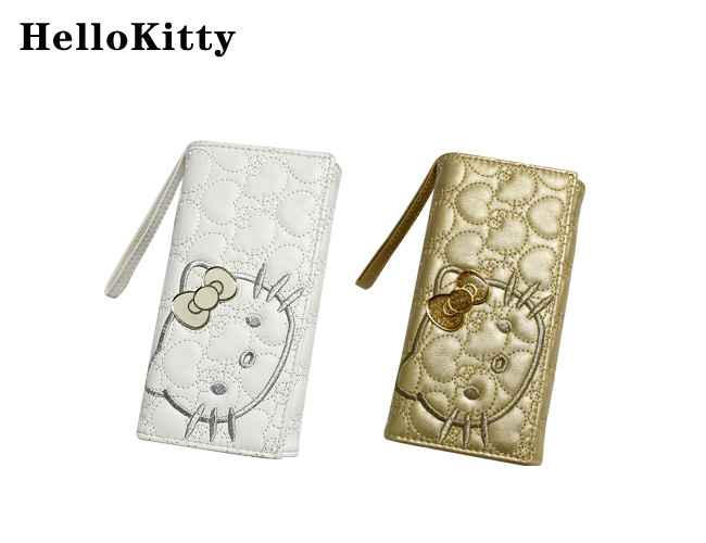 HelloKitty女士钱包 长款绣金 HK011-XTJ-第4张图