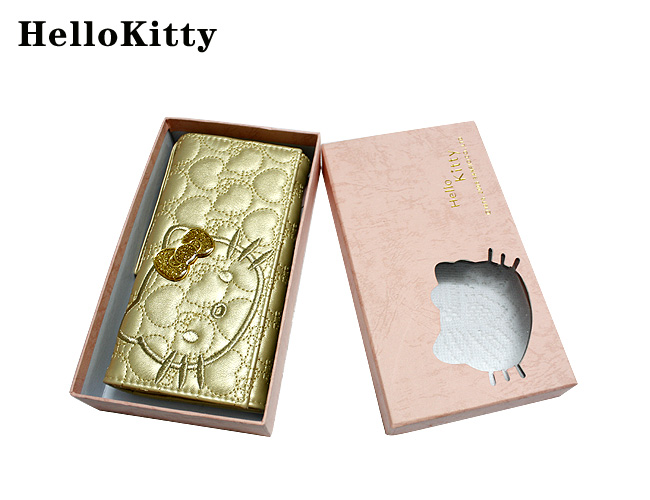 HelloKitty女士钱包 长款绣金 HK011-XTJ-第5张图