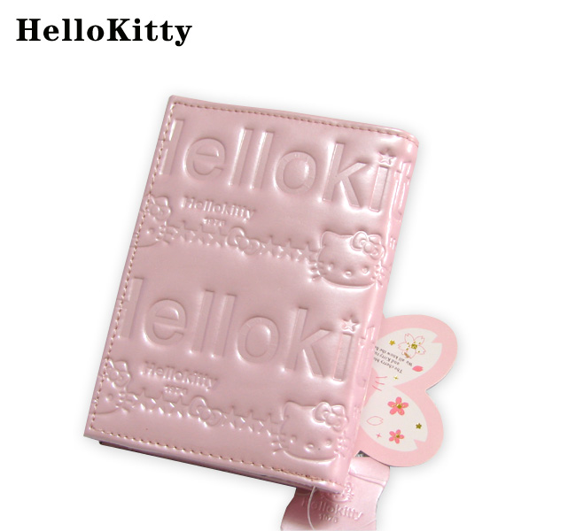 HelloKitty女士真皮零钱包 粉色 HK025-PF-第1张图