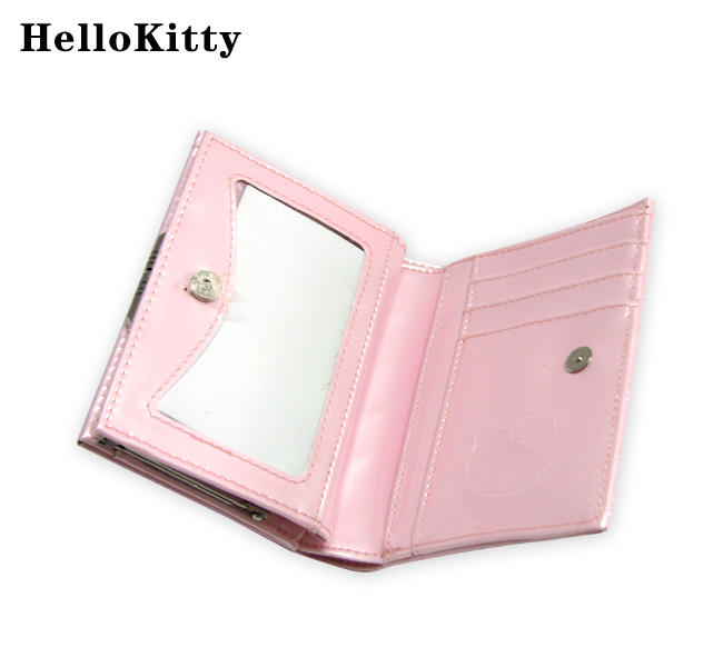 HelloKitty女士真皮零钱包 粉色 HK025-PF-第2张图