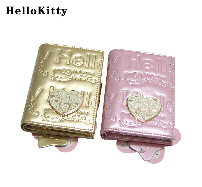HelloKitty女士真皮零钱包 粉色 HK025-PF-第4张图