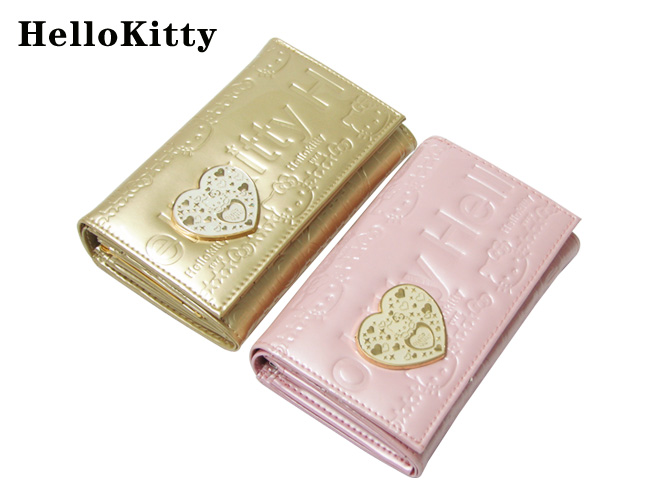 HelloKitty女士真皮钱包 中长款粉色 HK027-PF-第6张图