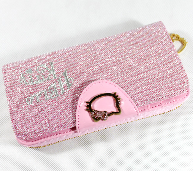 HelloKitty 女士钱包 长款钱包 闪粉 HK048-SF-第2张图