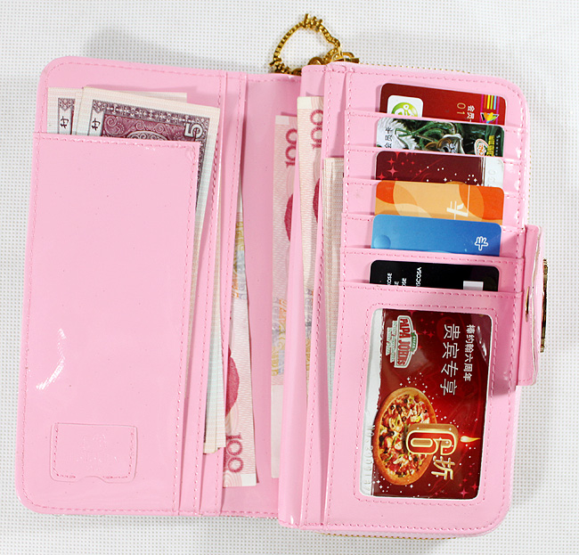 HelloKitty 女士钱包 长款钱包 闪粉 HK048-SF-第6张图