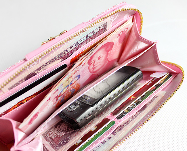 HelloKitty 女士钱包 长款钱包 闪粉 HK048-SF-第8张图