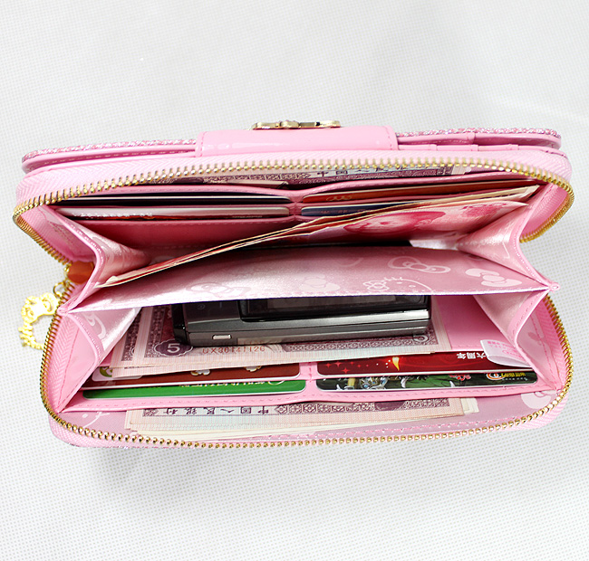 HelloKitty 女士钱包 长款钱包 闪粉 HK048-SF-第9张图