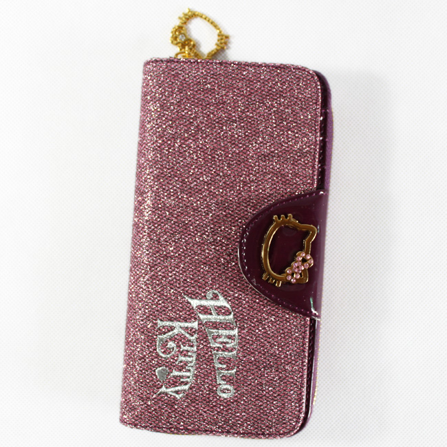 HelloKitty 女士钱包 长款钱包 闪紫 HK048-SZ-第0张图