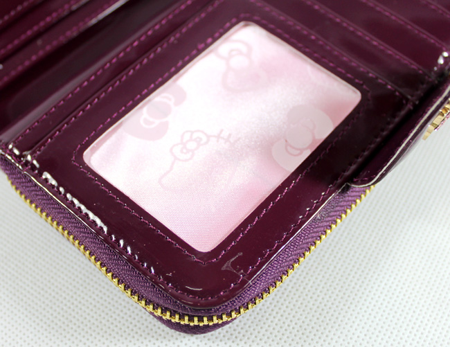 HelloKitty 女士钱包 长款钱包 闪紫 HK048-SZ-第4张图