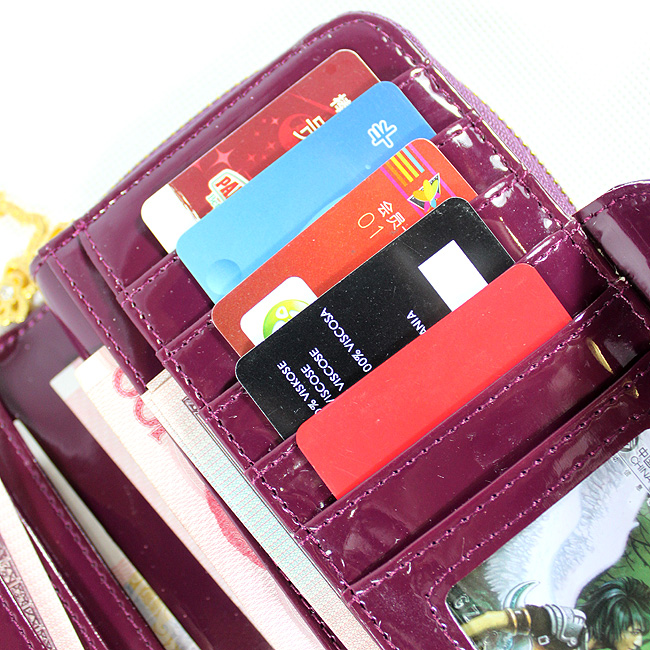 HelloKitty 女士钱包 长款钱包 闪紫 HK048-SZ-第7张图