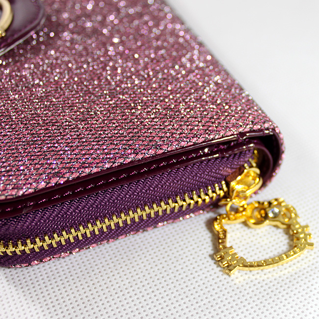 HelloKitty 女士钱包 长款钱包 闪紫 HK048-SZ-第12张图