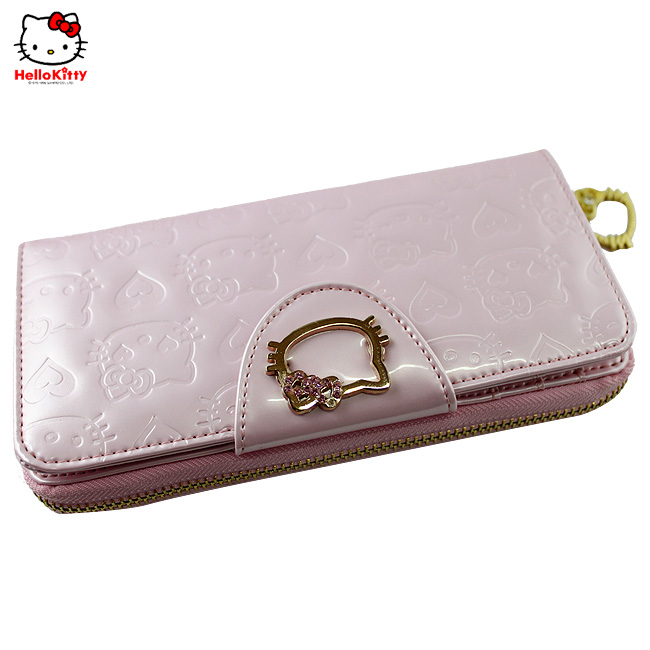 HelloKitty女士钱包 长款粉色  HK048-YF-第2张图