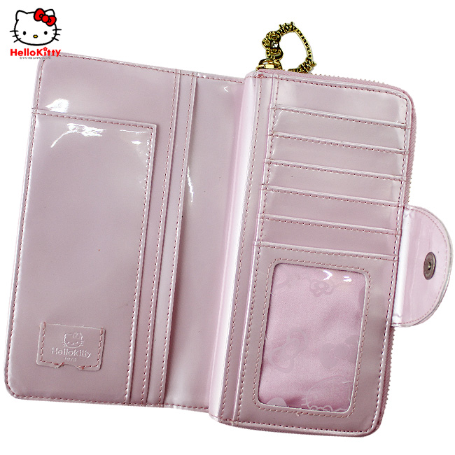 HelloKitty女士钱包 长款粉色  HK048-YF-第3张图