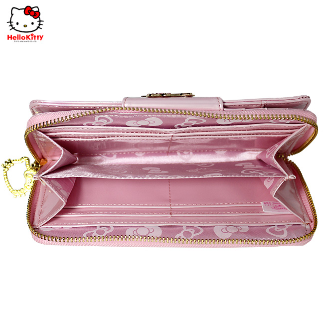 HelloKitty女士钱包 长款粉色  HK048-YF-第4张图